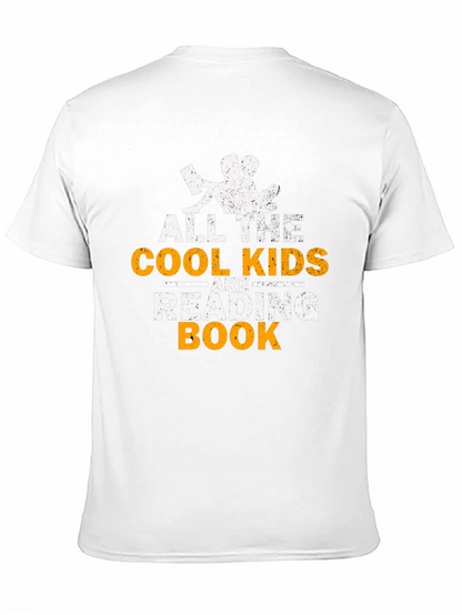 Cool Kids Reading Book T-Shirt