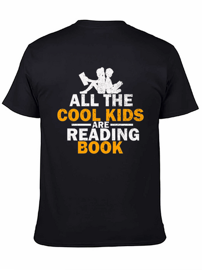 Cool Kids Reading Book T-Shirt