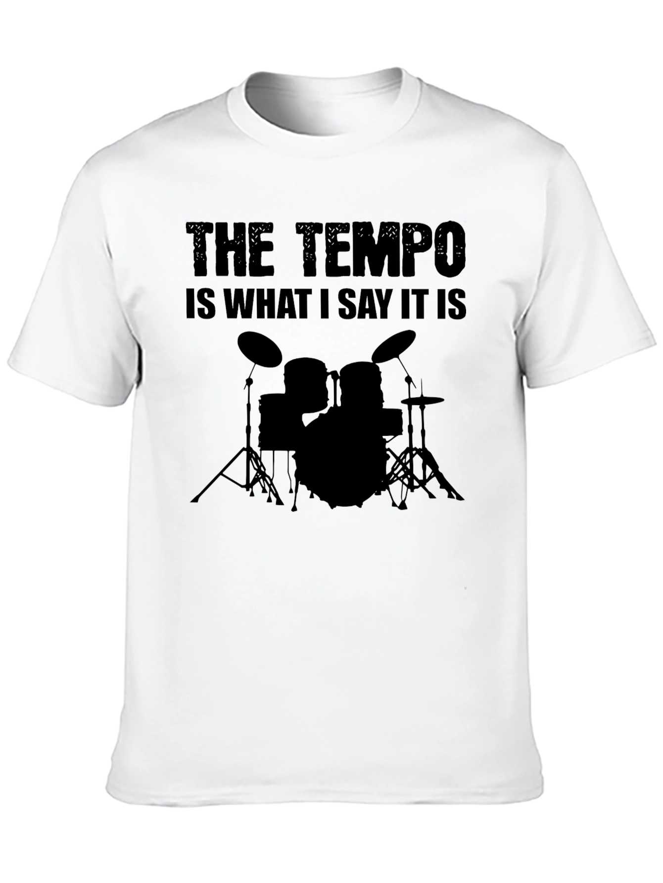 The Tempo T-Shirt: Musician Drummer Tee