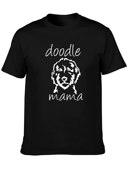 Doodle Mama Graphic Tee - Black T-Shirt