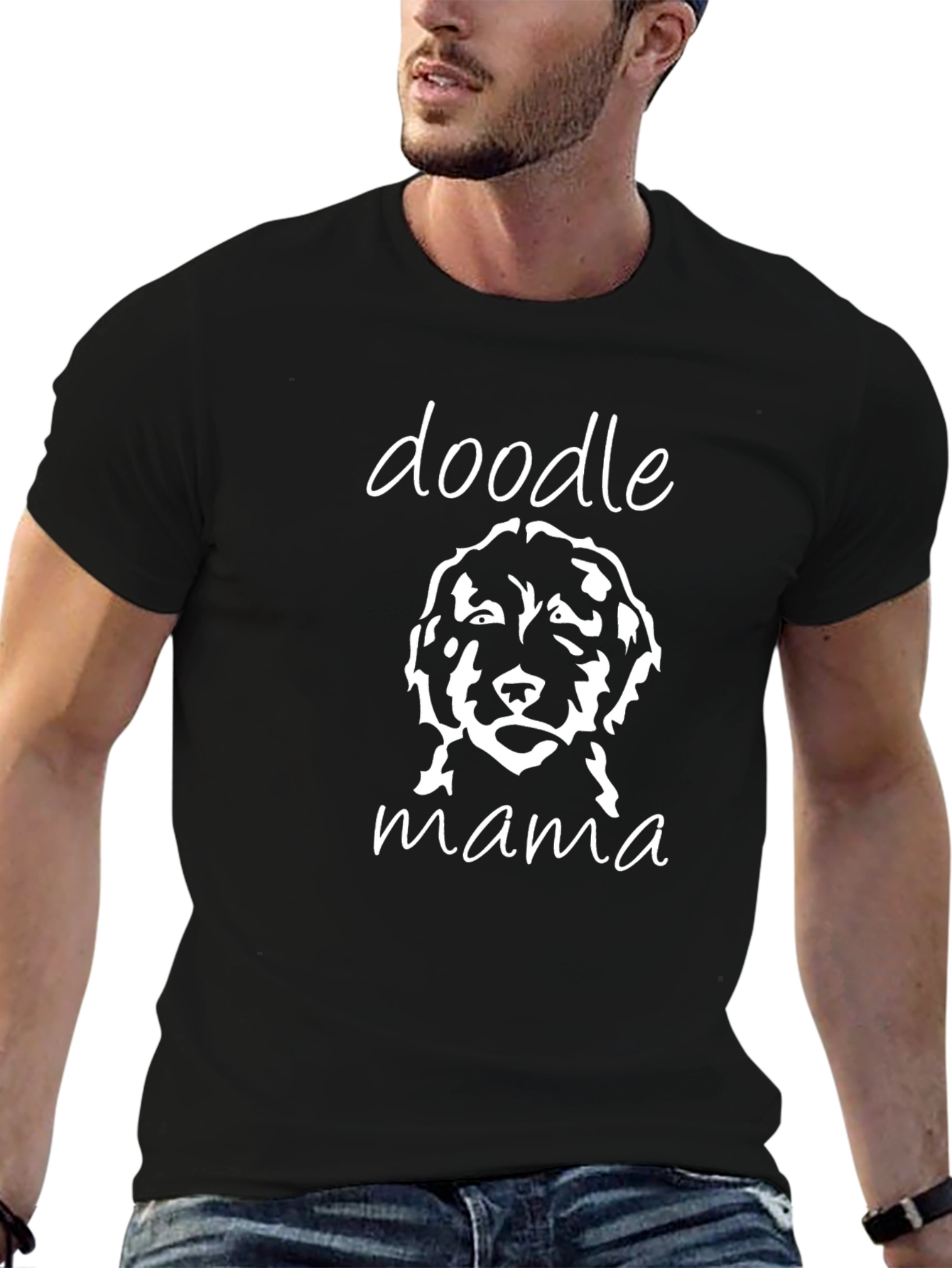 Doodle Mama Graphic Tee - Black T-Shirt
