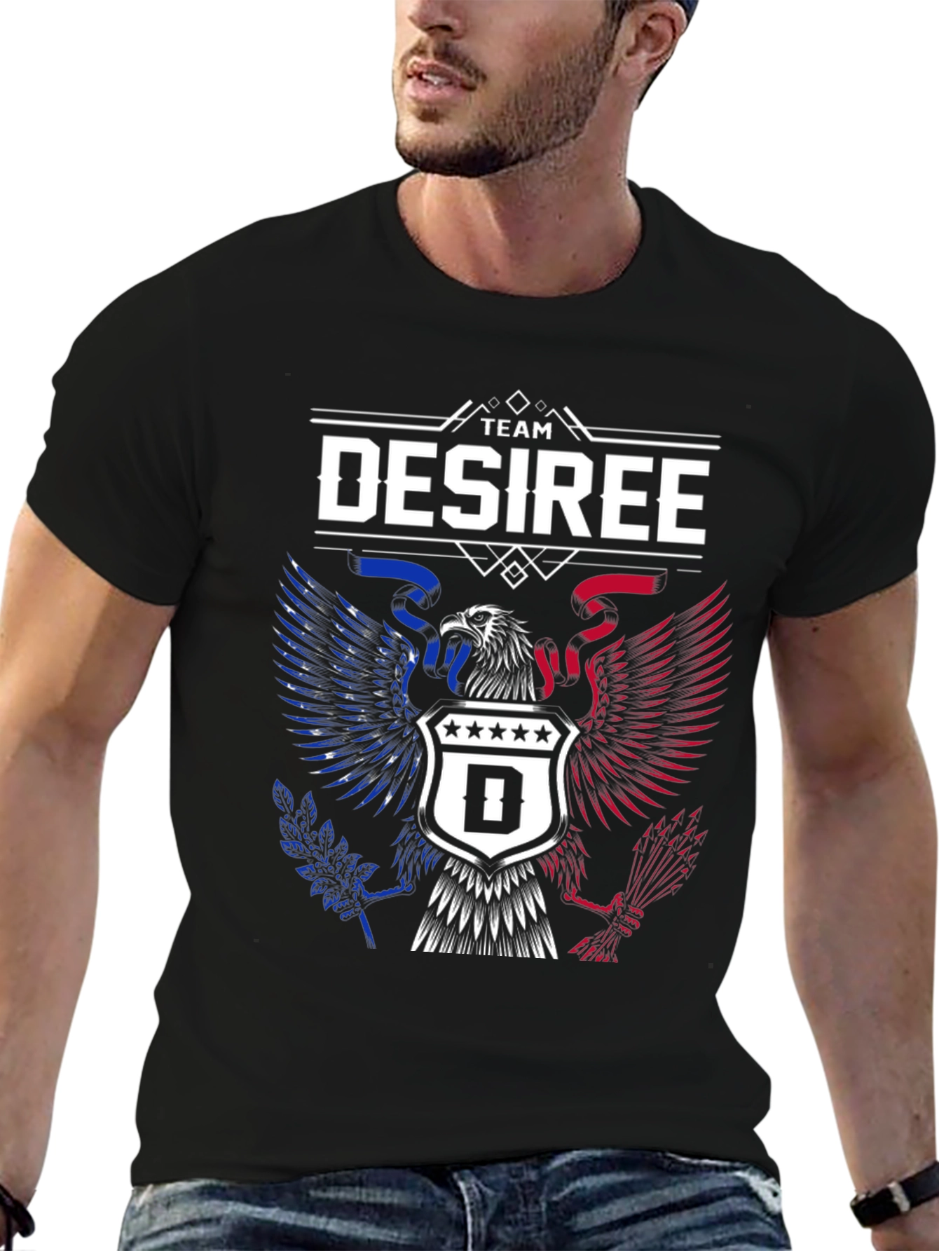 Team Desiree Patriotic Eagle T-Shirt