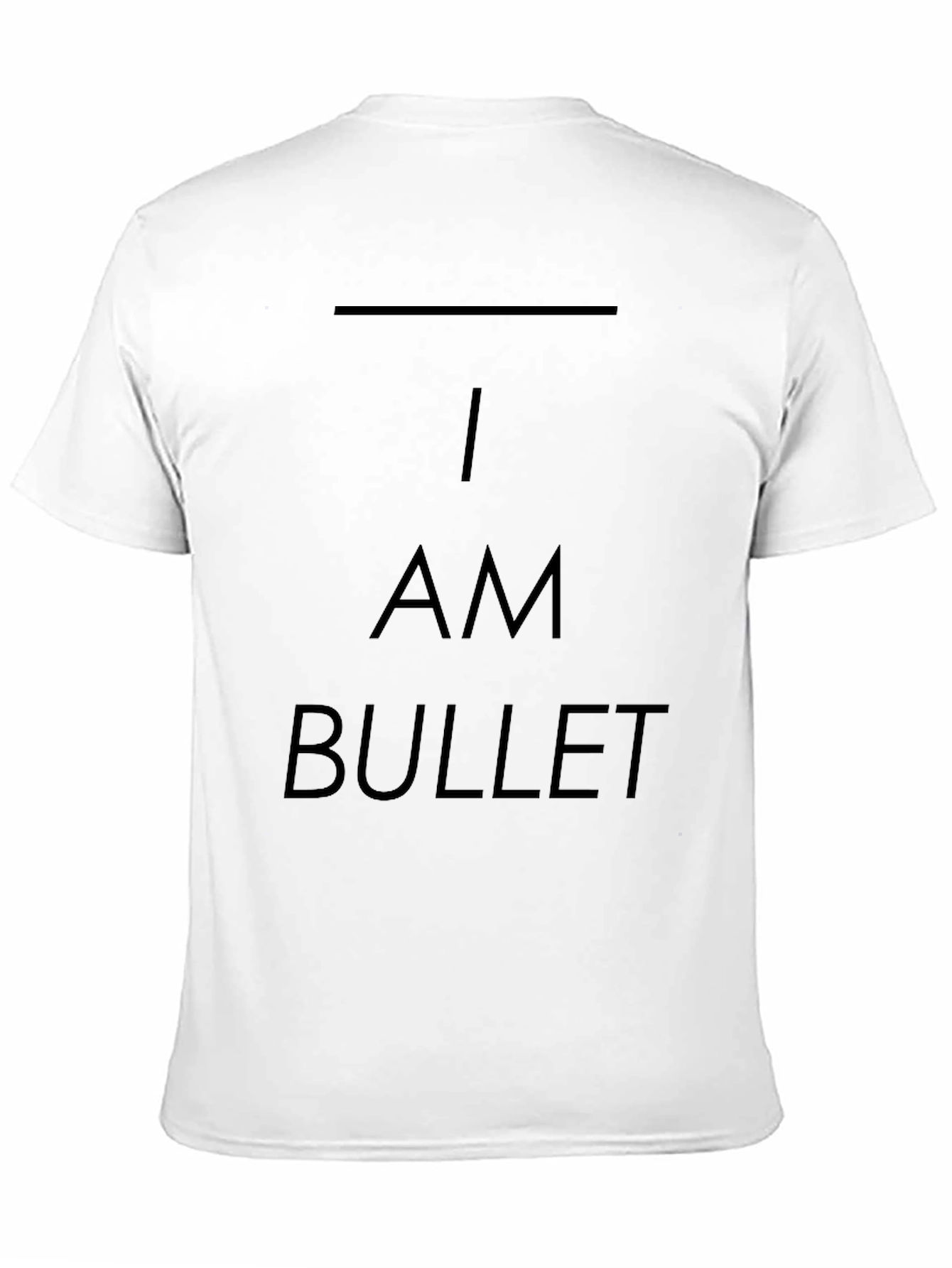 I am Bullet Graphic Print T-Shirt