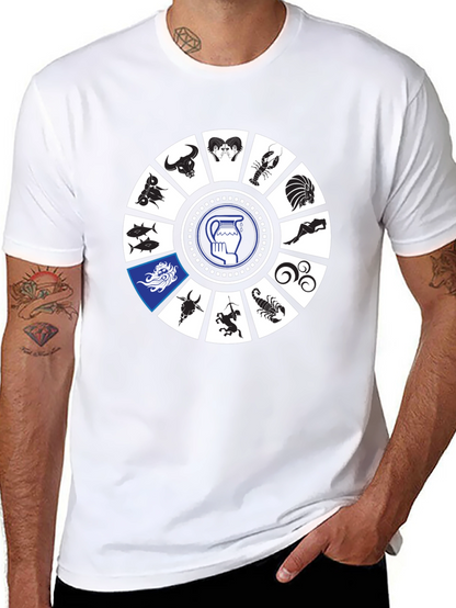 Zodiac Symbol T-Shirt - Astrology Sign Shirt