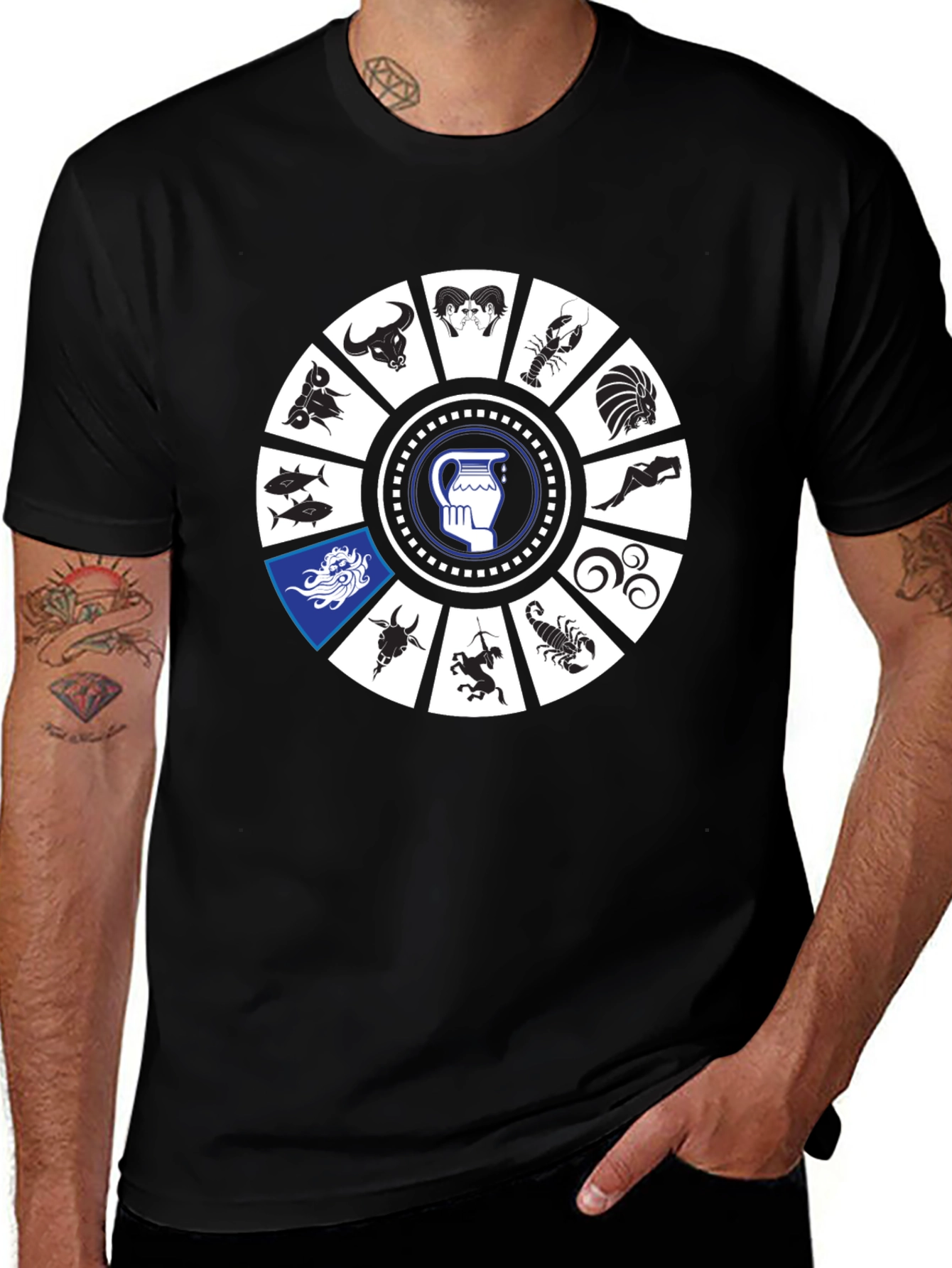 Zodiac Symbol T-Shirt - Astrology Sign Shirt