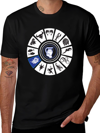 Zodiac Symbol T-Shirt - Astrology Sign Shirt