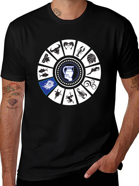 Zodiac Symbol T-Shirt - Astrology Sign Shirt