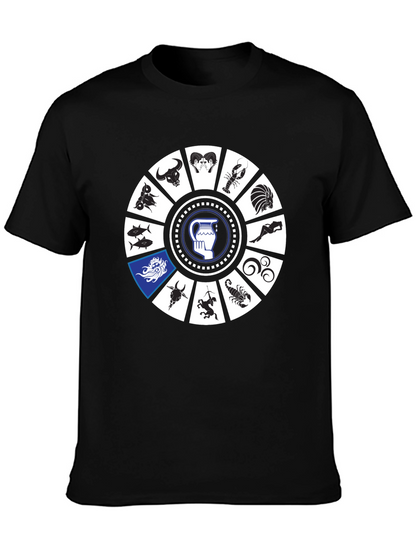 Zodiac Symbol T-Shirt - Astrology Sign Shirt