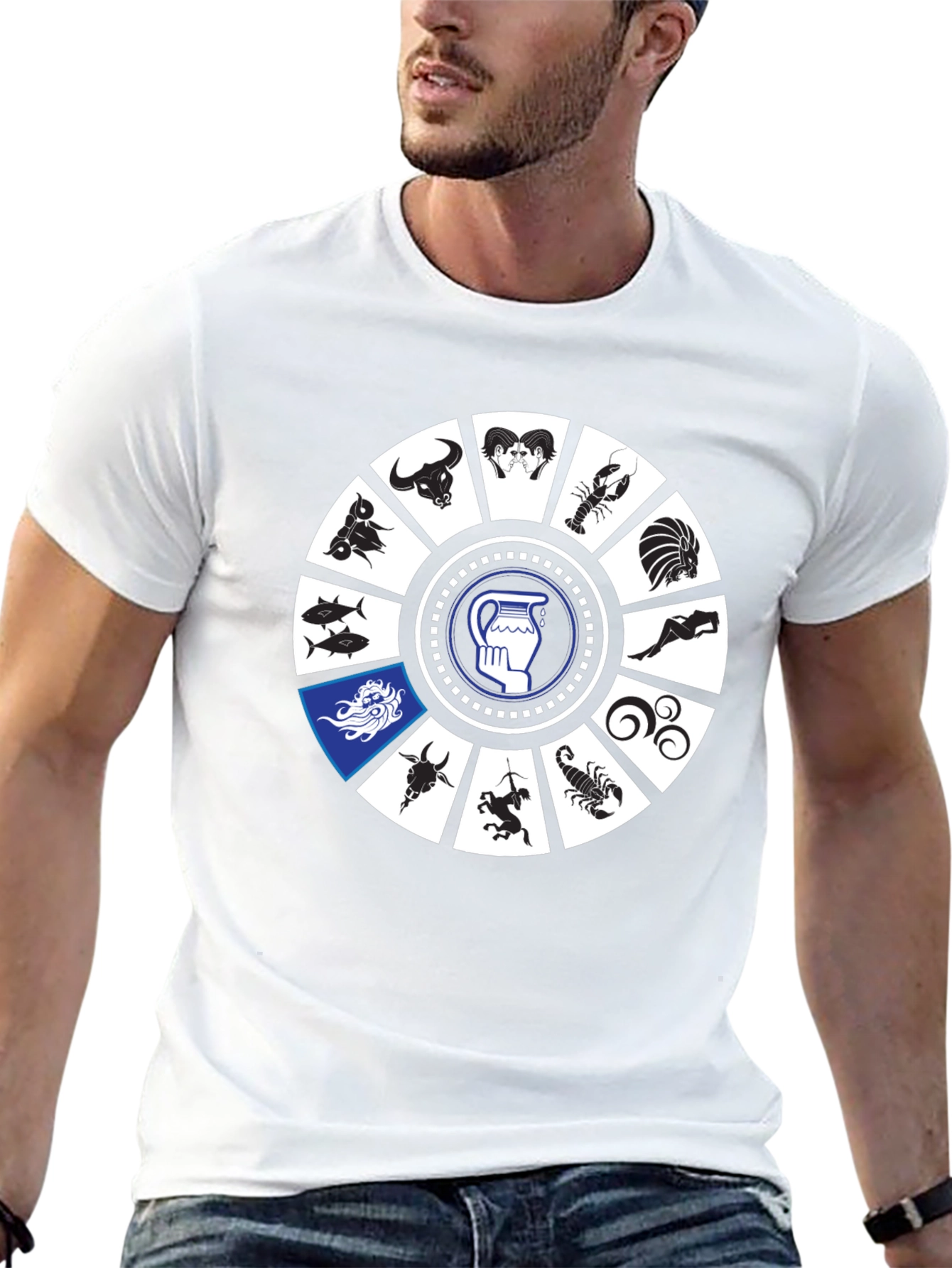 Zodiac Symbol T-Shirt - Astrology Sign Shirt