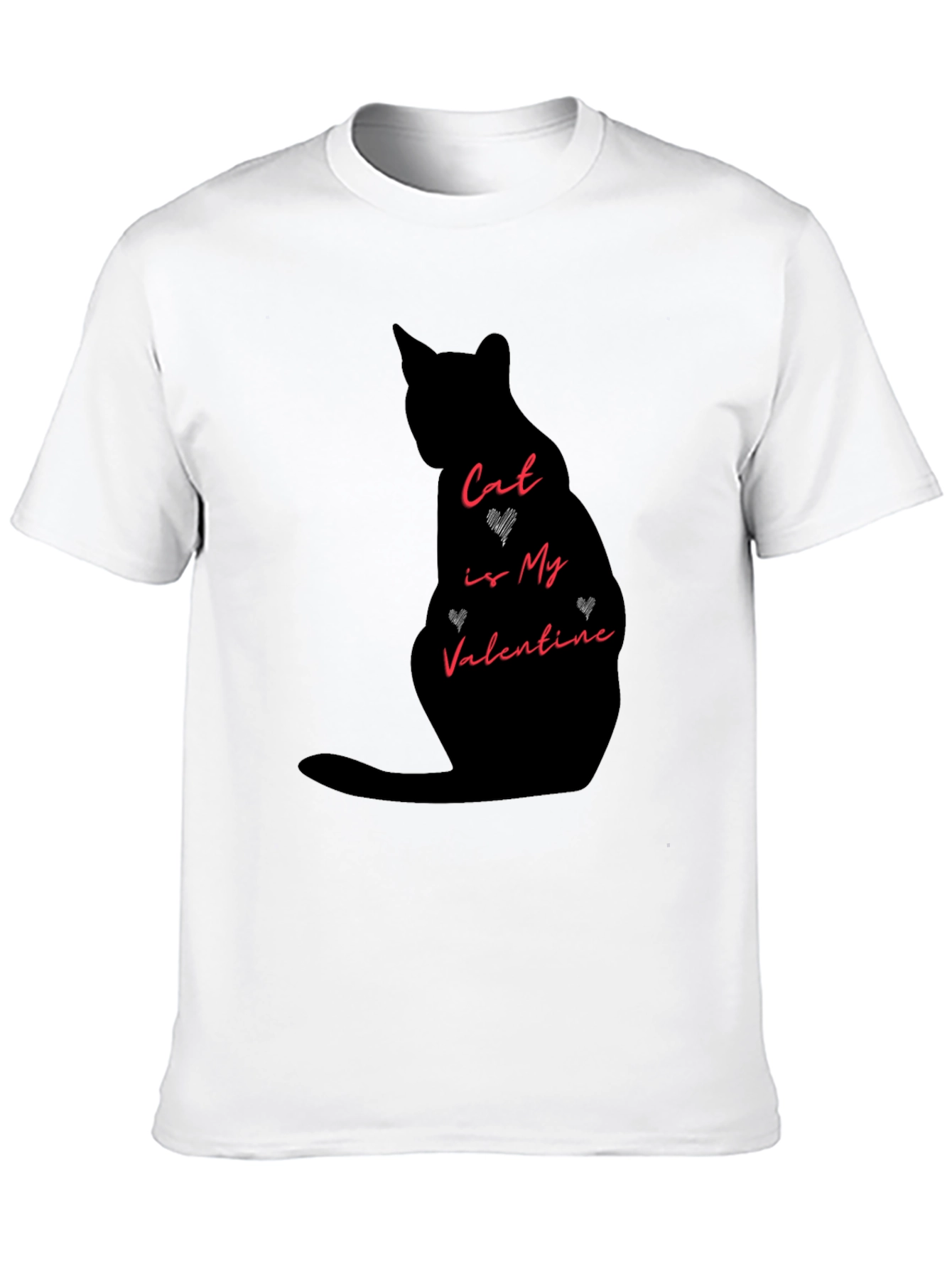 Cat is My Valentine Graphic Tee