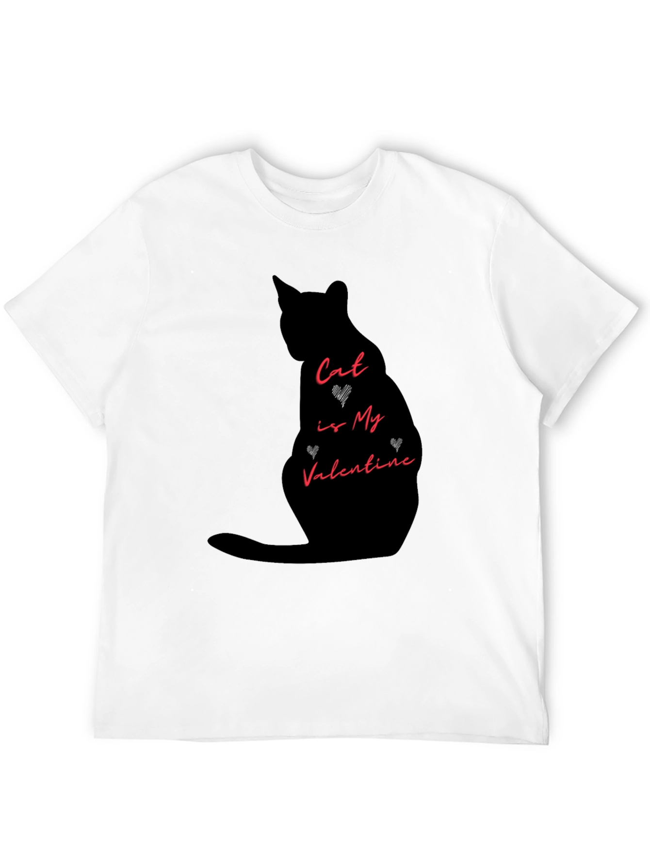 Cat is My Valentine Graphic Tee