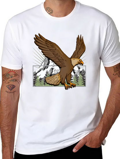 Eagle Mountain Graphic Tee - Nature Lovers Shirt