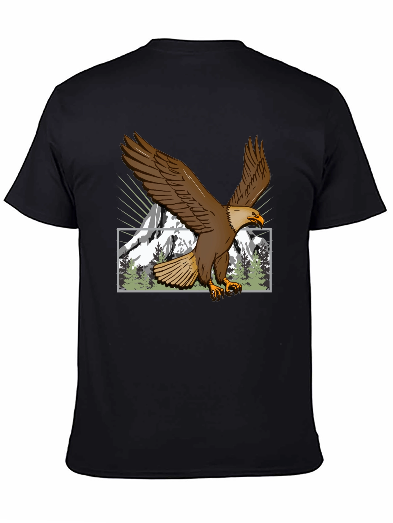 Eagle Mountain Graphic Tee - Nature Lovers Shirt