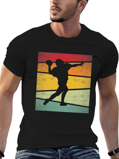 Retro Football Silhouette T-Shirt
