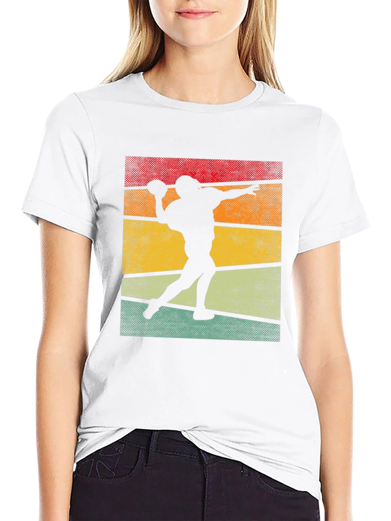 Retro Football Silhouette T-Shirt