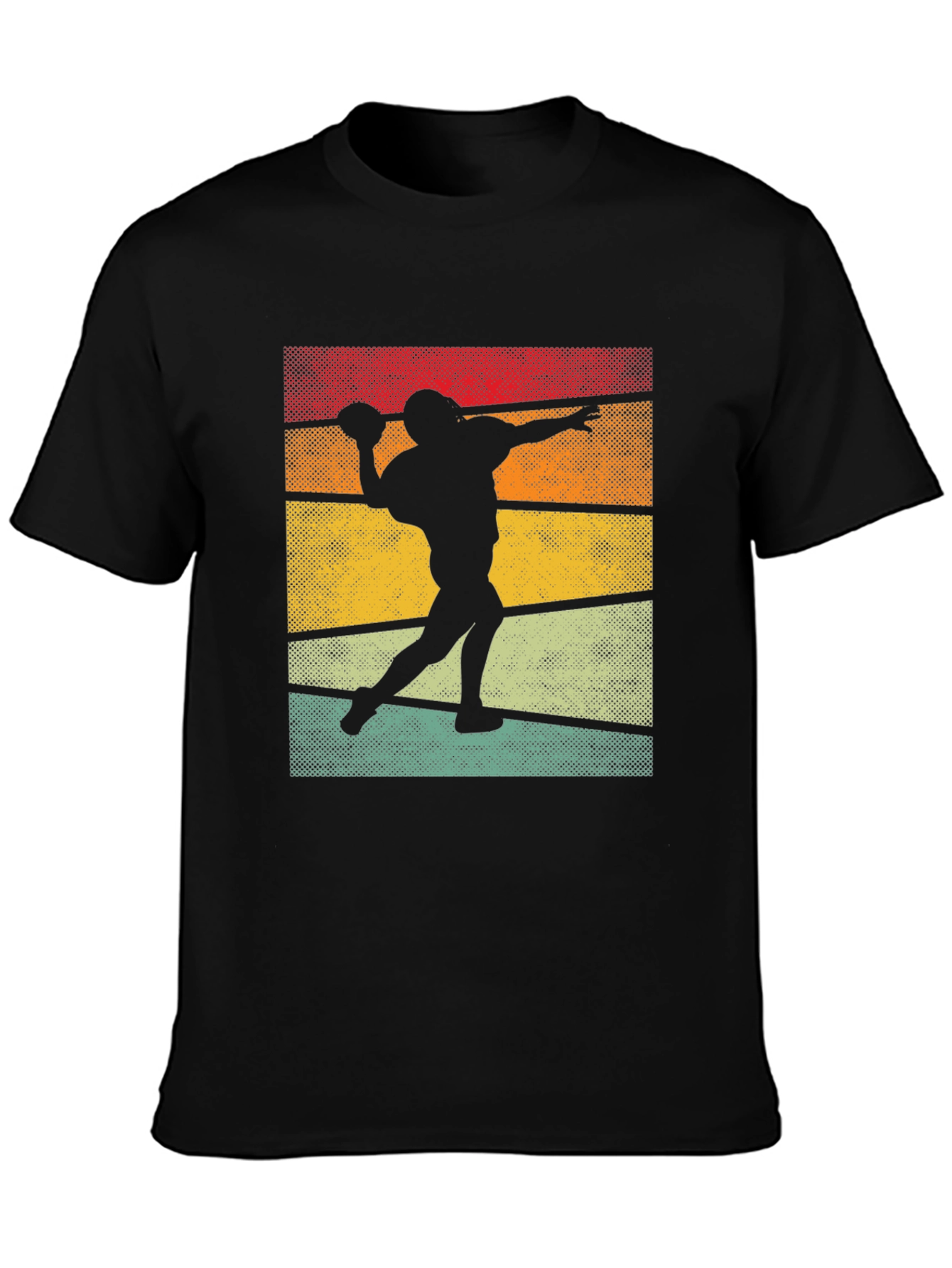 Retro Football Silhouette T-Shirt
