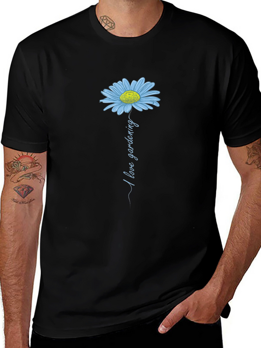 I Love Gardening Graphic Tee - Black Unisex Shirt