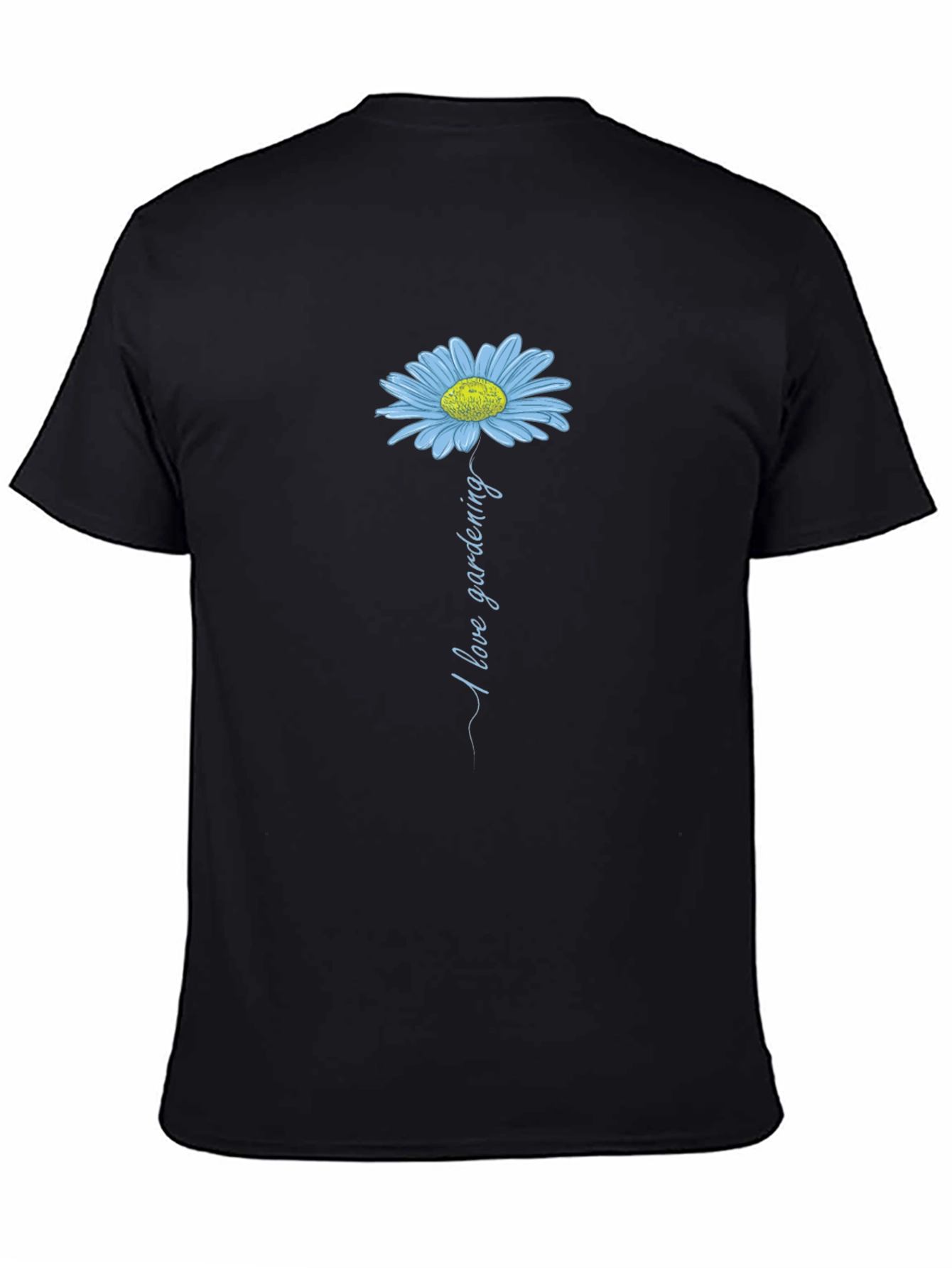 I Love Gardening Graphic Tee - Black Unisex Shirt