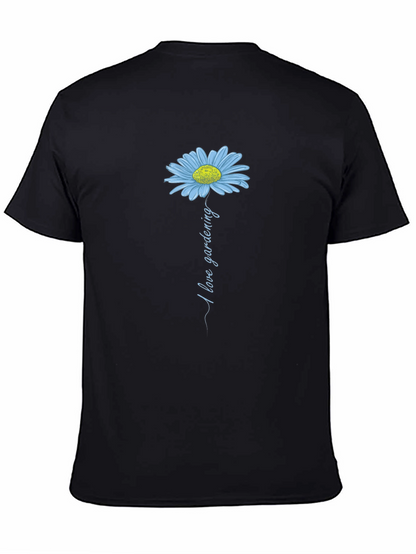 I Love Gardening Graphic Tee - Black Unisex Shirt