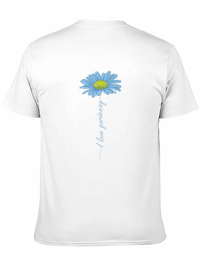 I Love Gardening Graphic Tee - Black Unisex Shirt