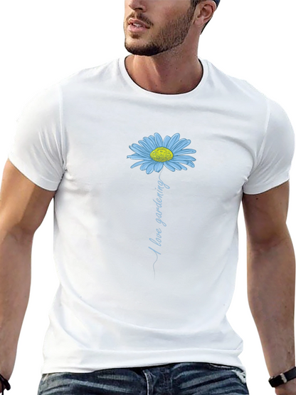 I Love Gardening Graphic Tee - Black Unisex Shirt