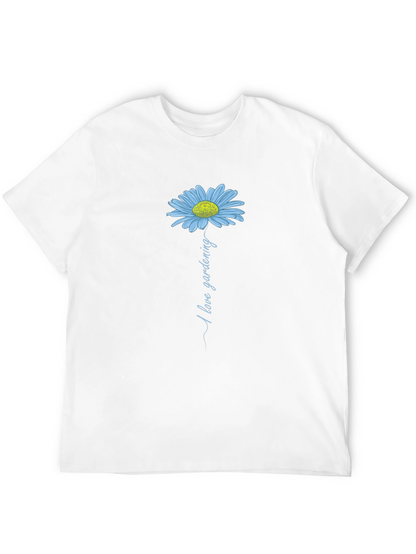 I Love Gardening Graphic Tee - Black Unisex Shirt