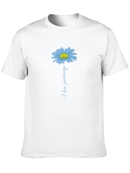I Love Gardening Graphic Tee - Black Unisex Shirt
