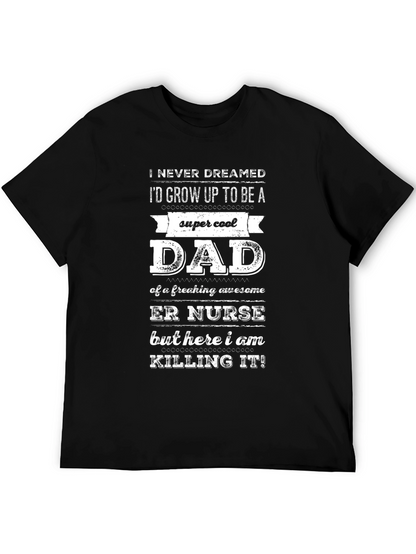 Cool ER Nurse Dad T-Shirt
