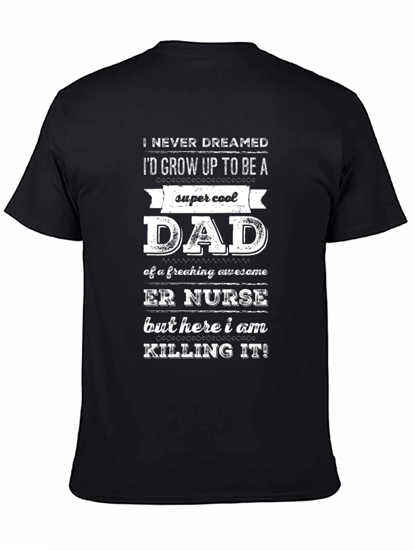 Cool ER Nurse Dad T-Shirt