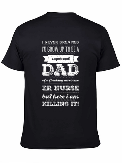 Cool ER Nurse Dad T-Shirt