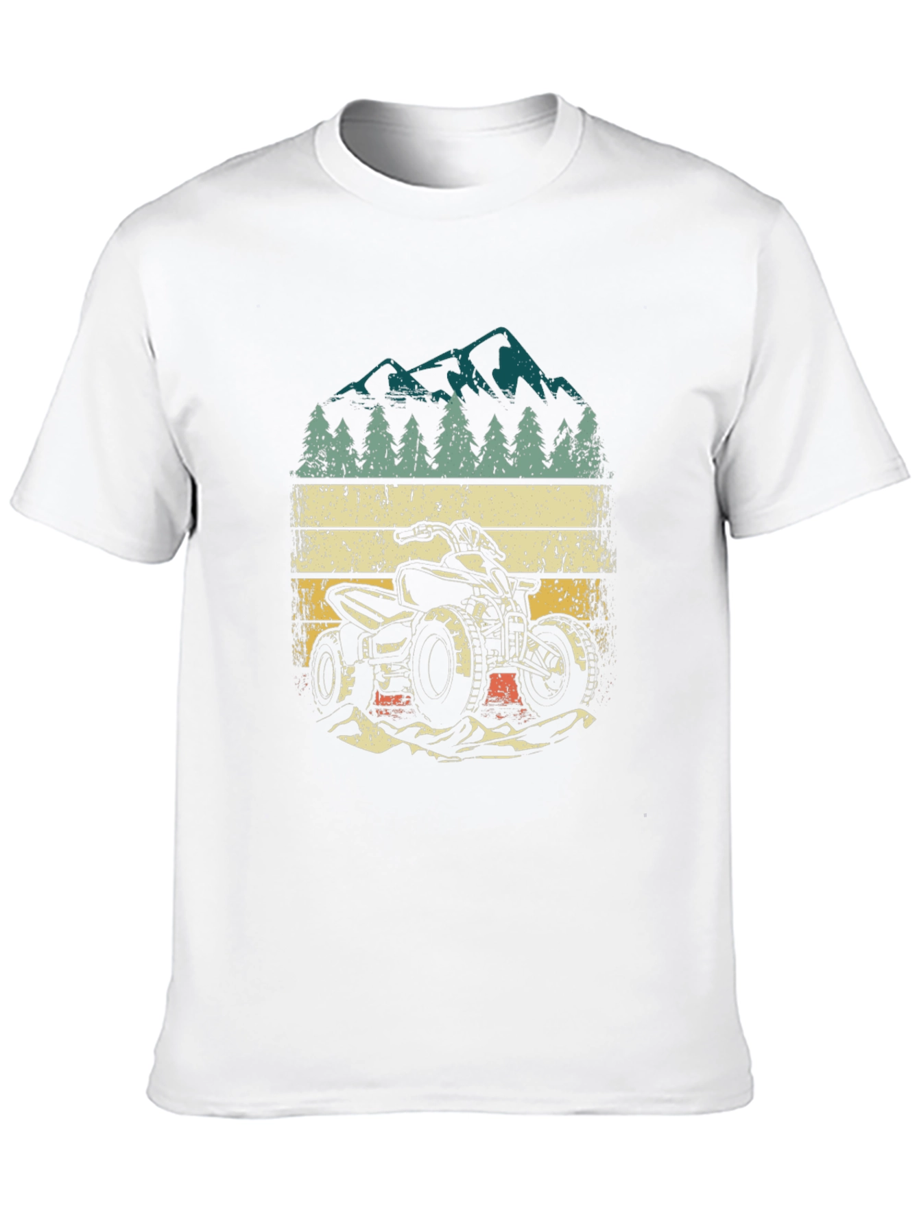 Retro ATV T-Shirt - Off-Road Adventure Style