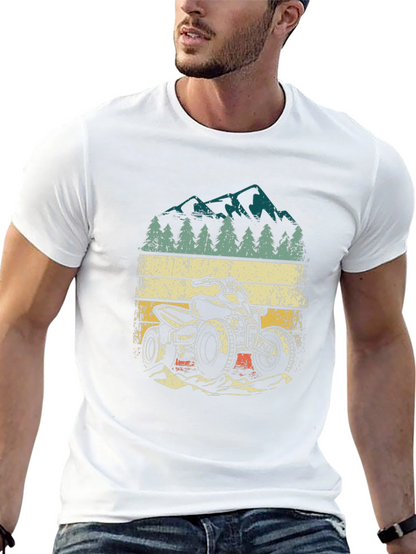 Retro ATV T-Shirt - Off-Road Adventure Style