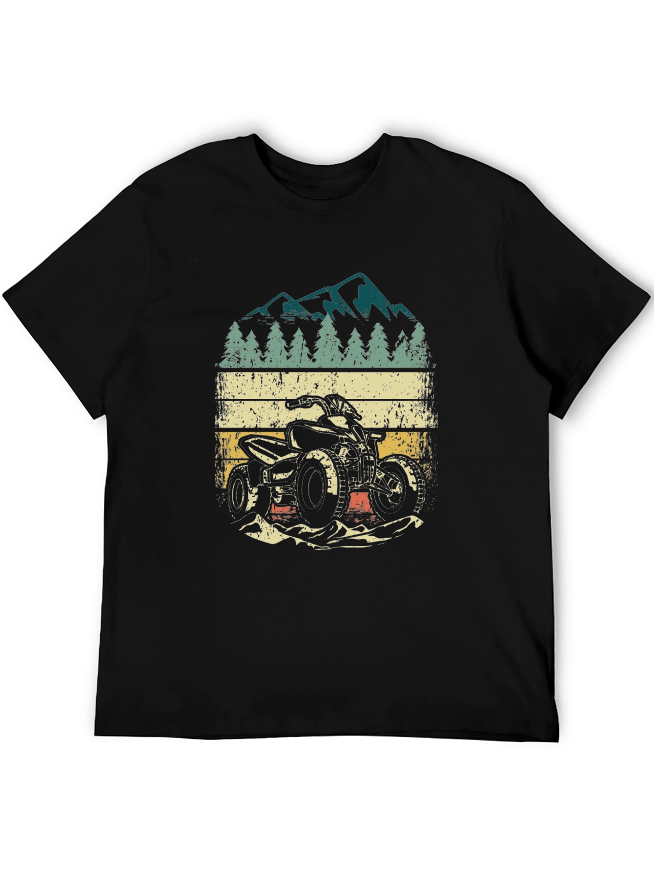 Retro ATV T-Shirt - Off-Road Adventure Style