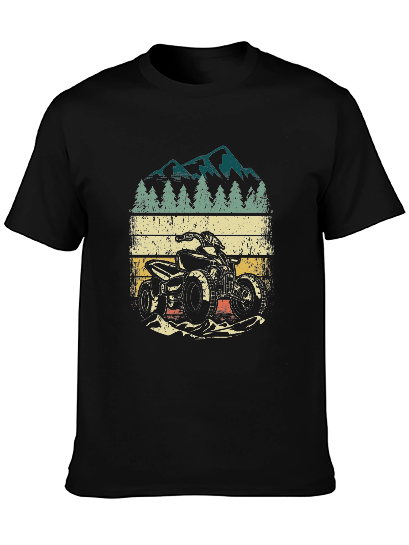 Retro ATV T-Shirt - Off-Road Adventure Style