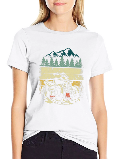 Retro ATV T-Shirt - Off-Road Adventure Style