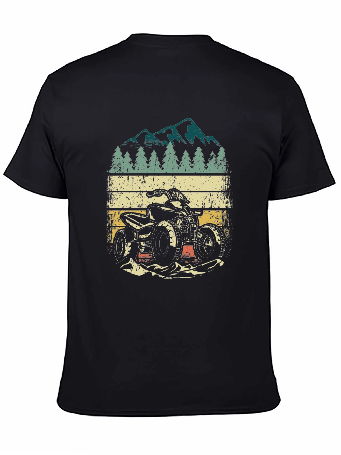 Retro ATV T-Shirt - Off-Road Adventure Style