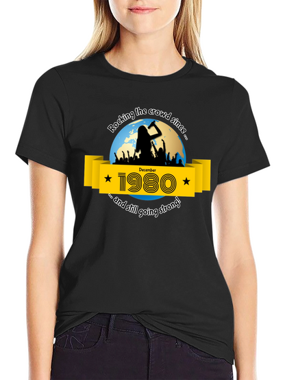 Rocking Since 1980 T-Shirt