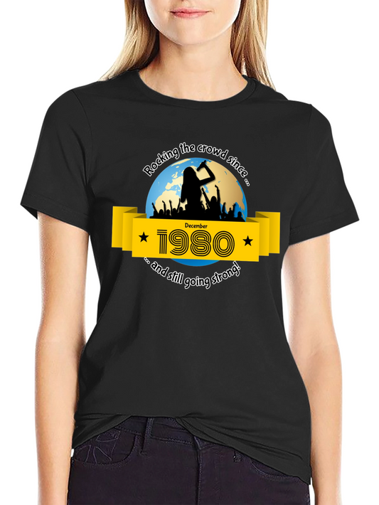 Rocking Since 1980 T-Shirt