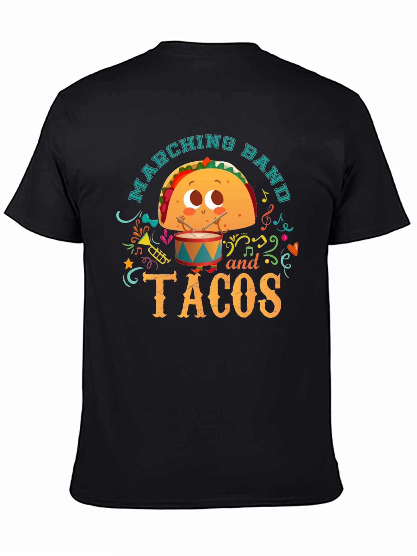 Marching Band and Tacos Graphic Tee