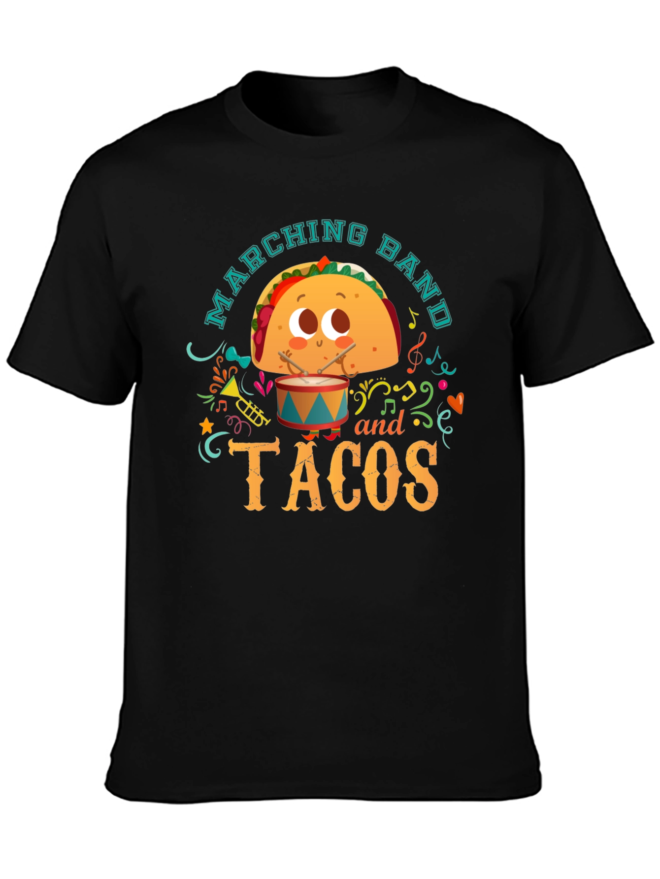 Marching Band and Tacos Graphic Tee