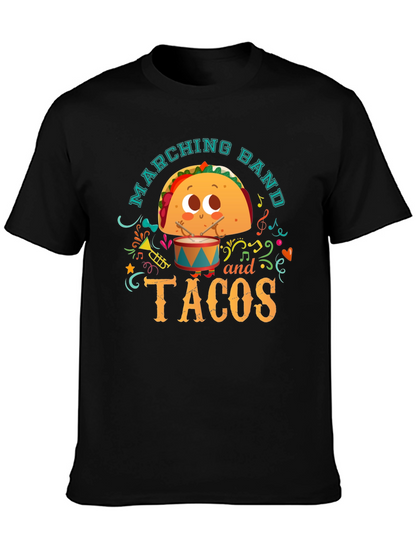 Marching Band and Tacos Graphic Tee