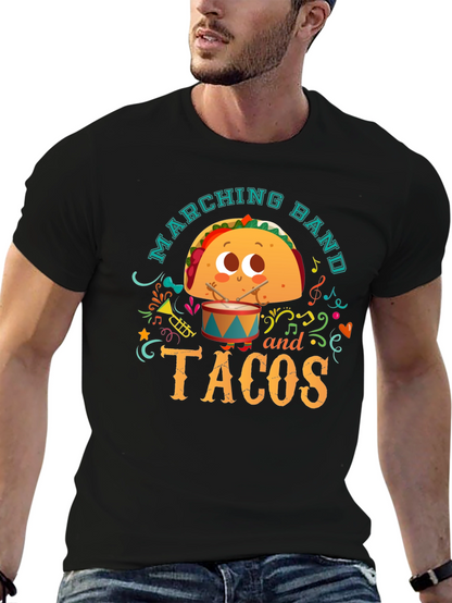 Marching Band and Tacos Graphic Tee