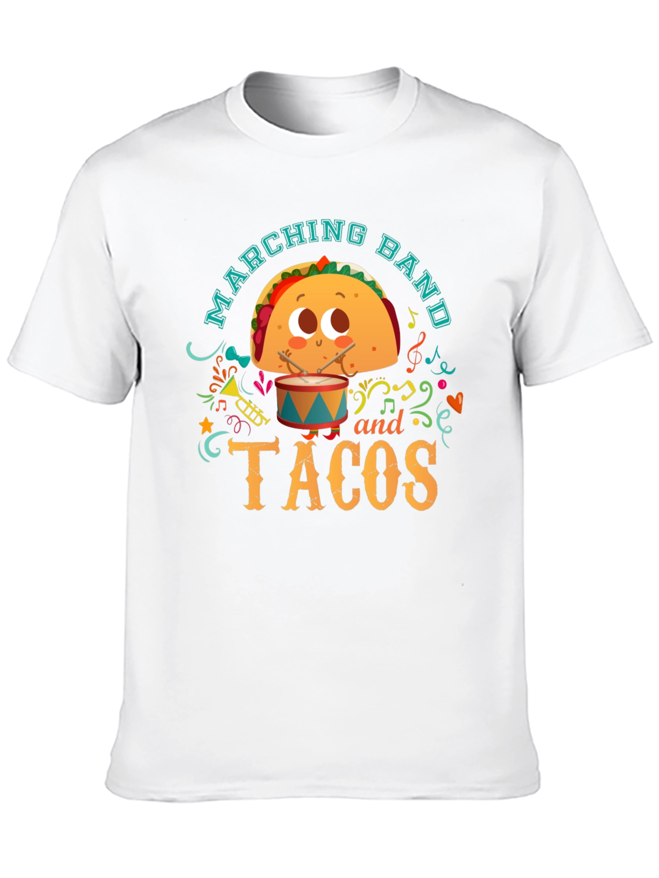 Marching Band and Tacos Graphic Tee
