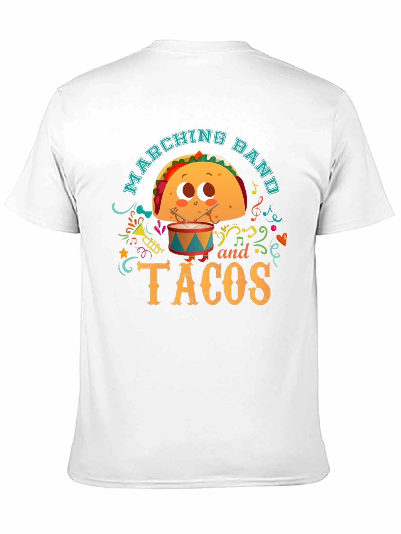 Marching Band and Tacos Graphic Tee