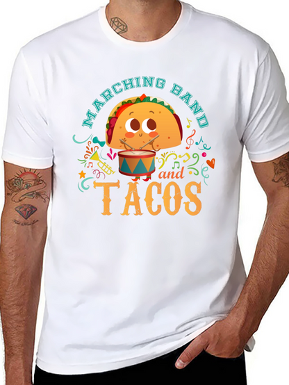 Marching Band and Tacos Graphic Tee