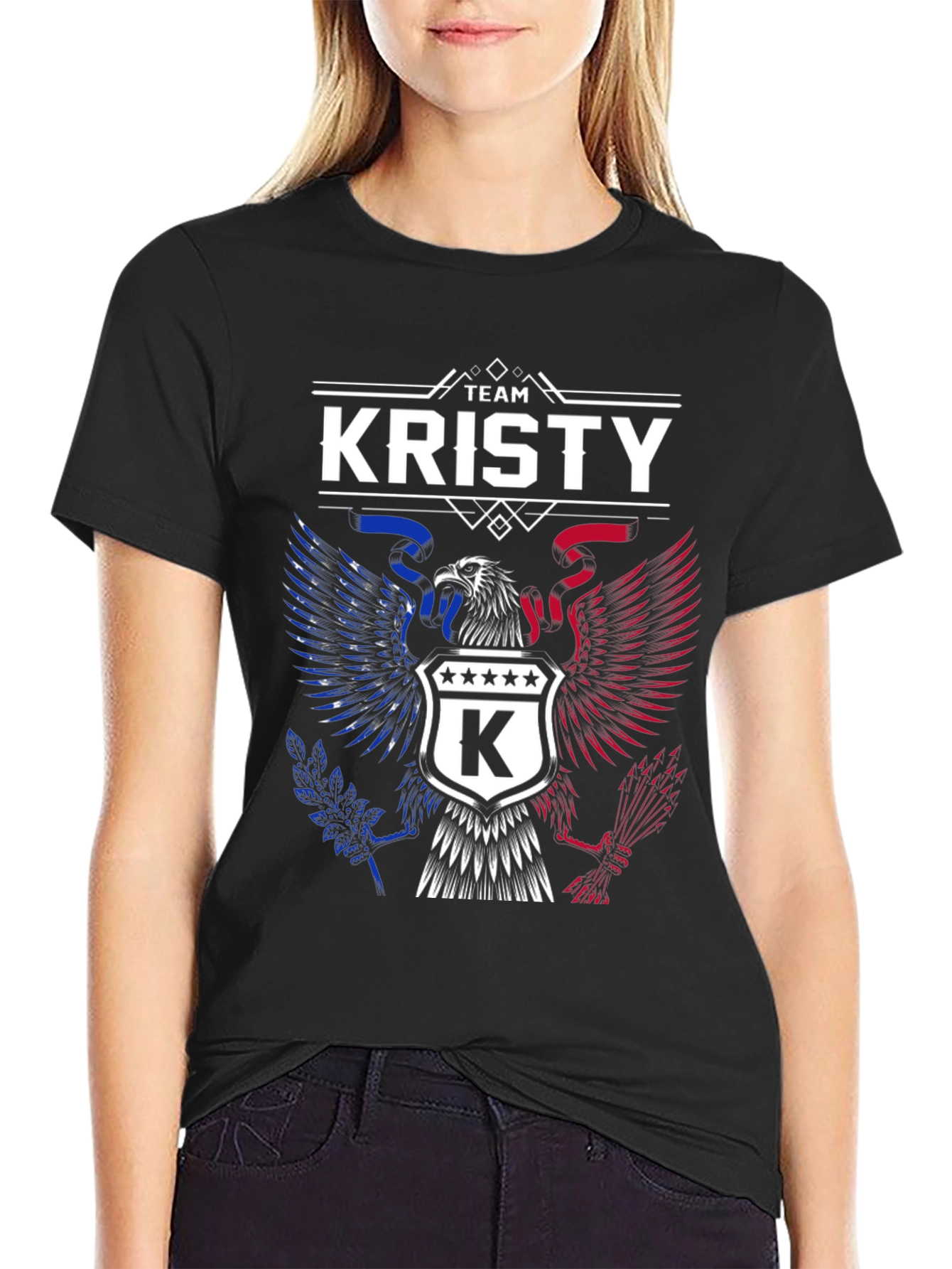 Team Kristy Eagle Graphic T-Shirt
