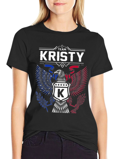 Team Kristy Eagle Graphic T-Shirt