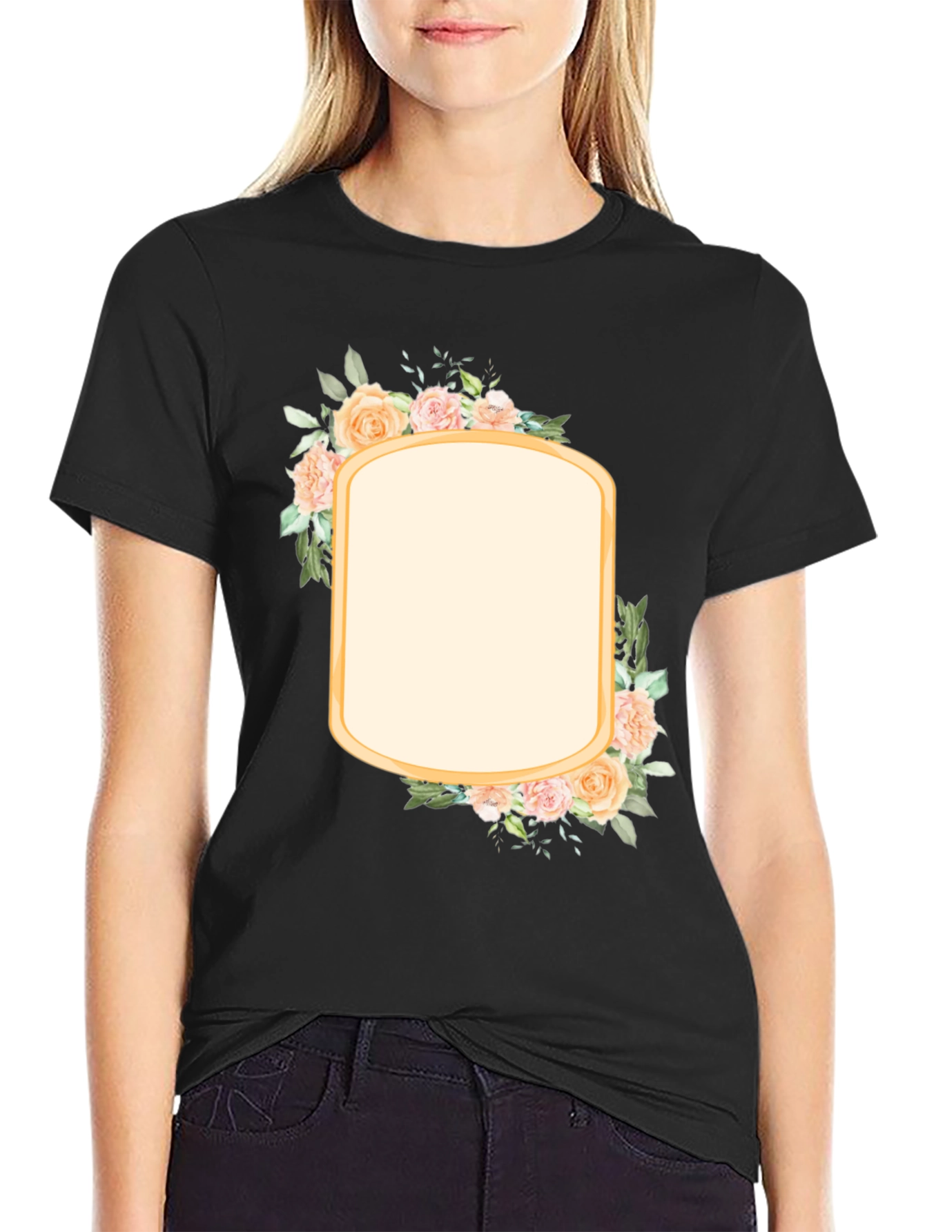 Floral Frame T-Shirt