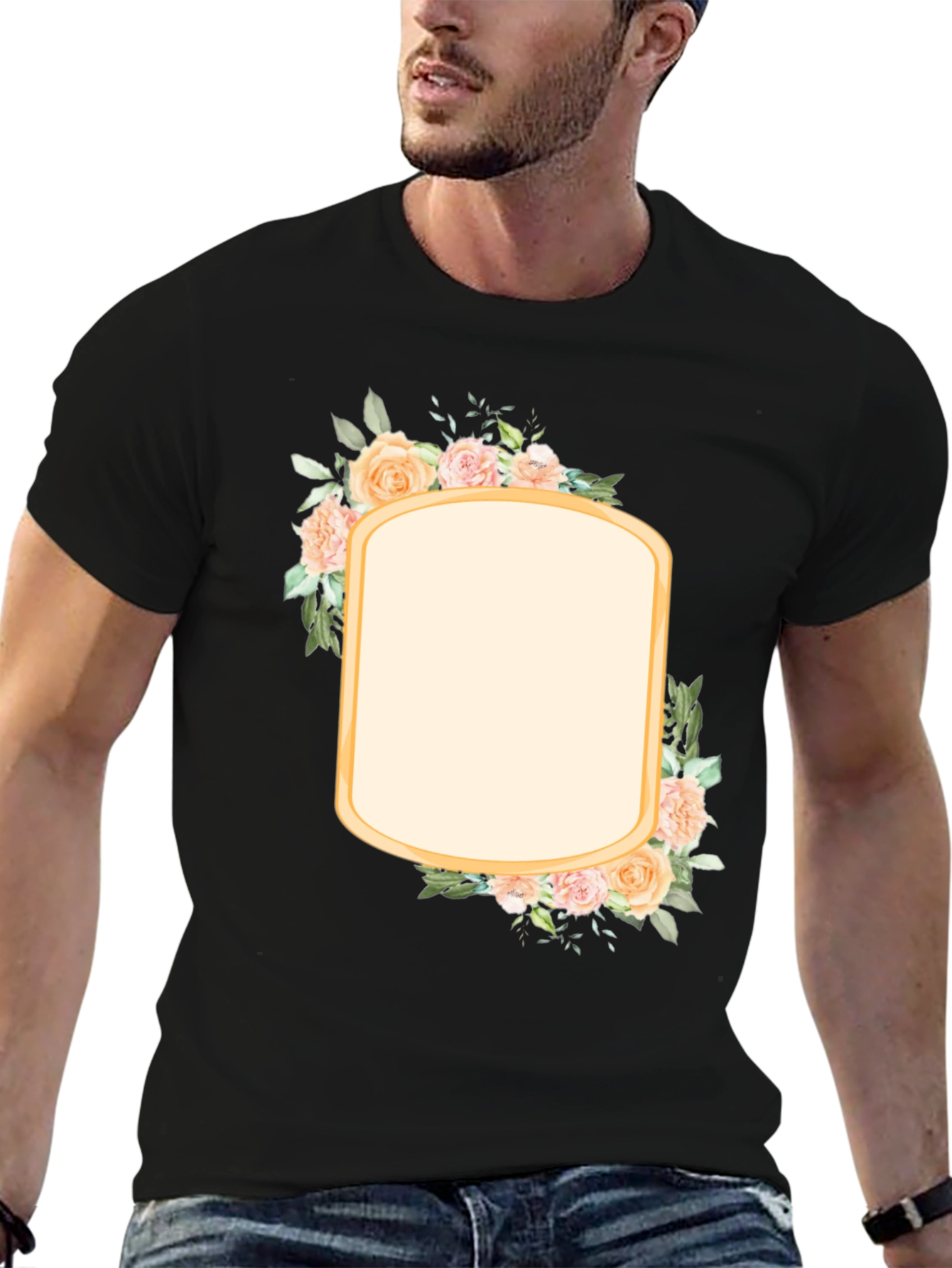 Floral Frame T-Shirt