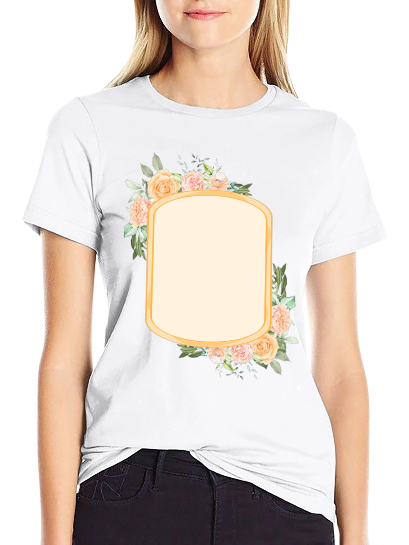 Floral Frame T-Shirt